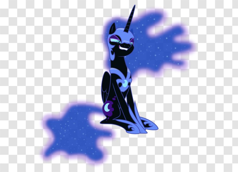 Princess Luna Twilight Sparkle Rarity Drawing - Electric Blue - Purple Transparent PNG