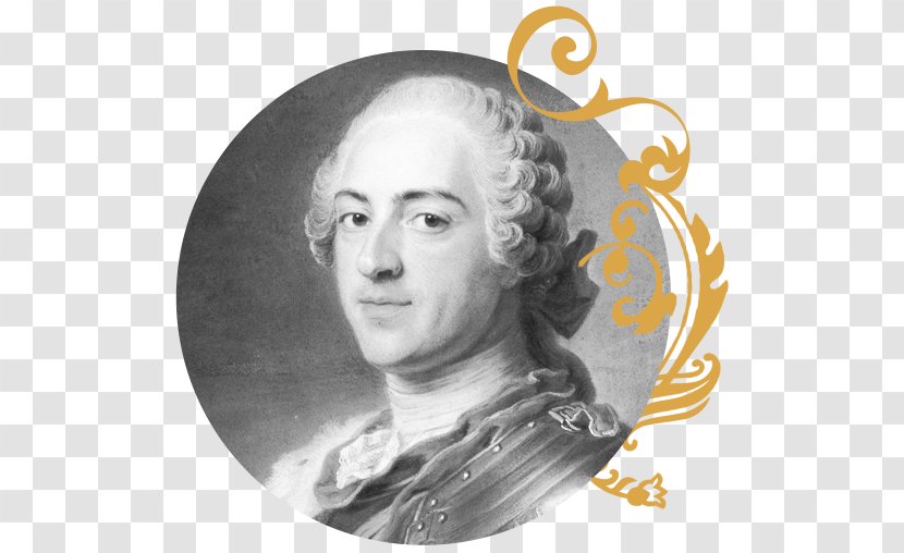 Louis XV Of France Quinze Rococo Painting - Face Transparent PNG