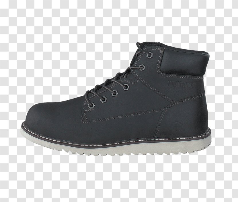 Boot Wolverine Shoe Black Leather - Suede - Wheat Fealds Transparent PNG