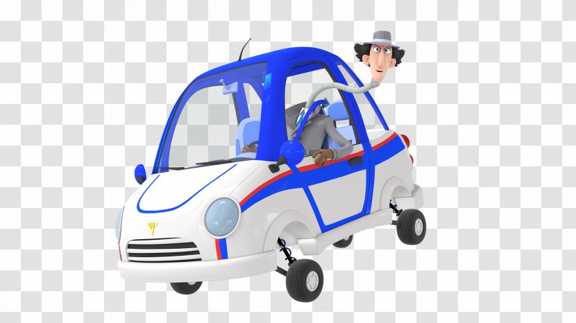 Inspector Gadget Car Mobile - Vacuum Transparent PNG