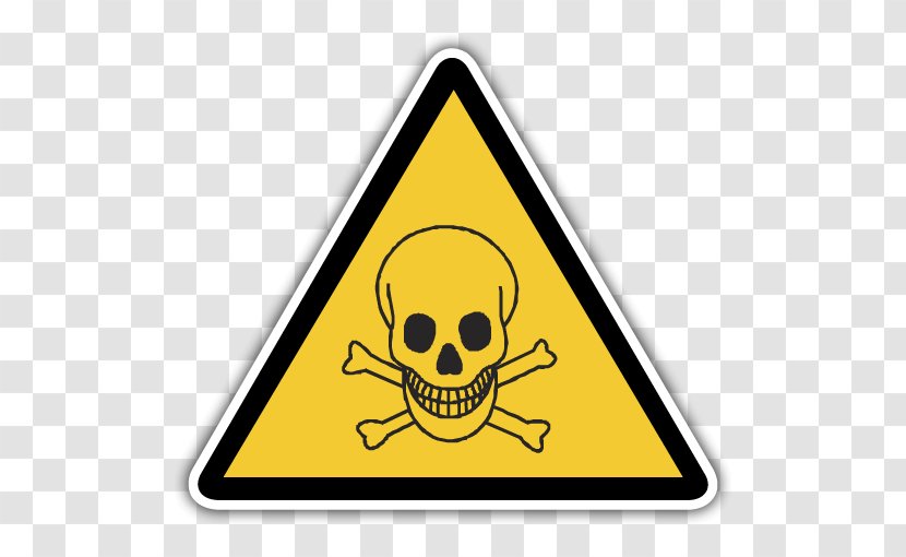 Skull And Crossbones Hazard Symbol Human Symbolism Warning Sign - Label Transparent PNG