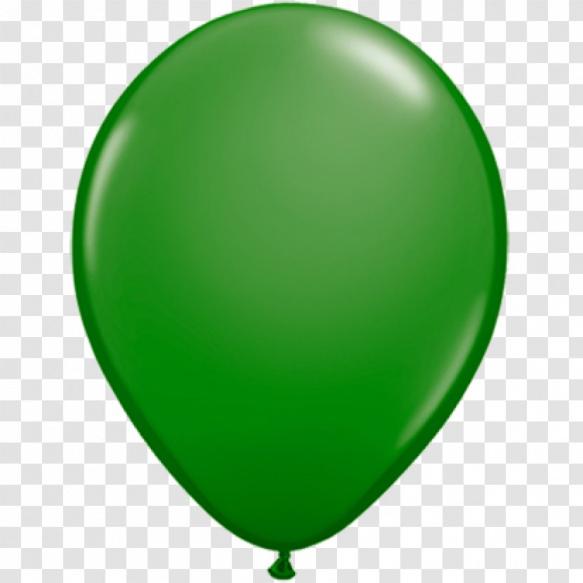 Green Toy Balloon Birthday Party - Helium Transparent PNG