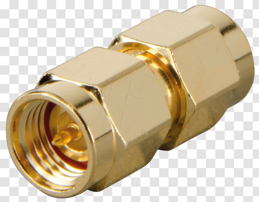SMA Connector India 01504 Electrical - Brass Transparent PNG
