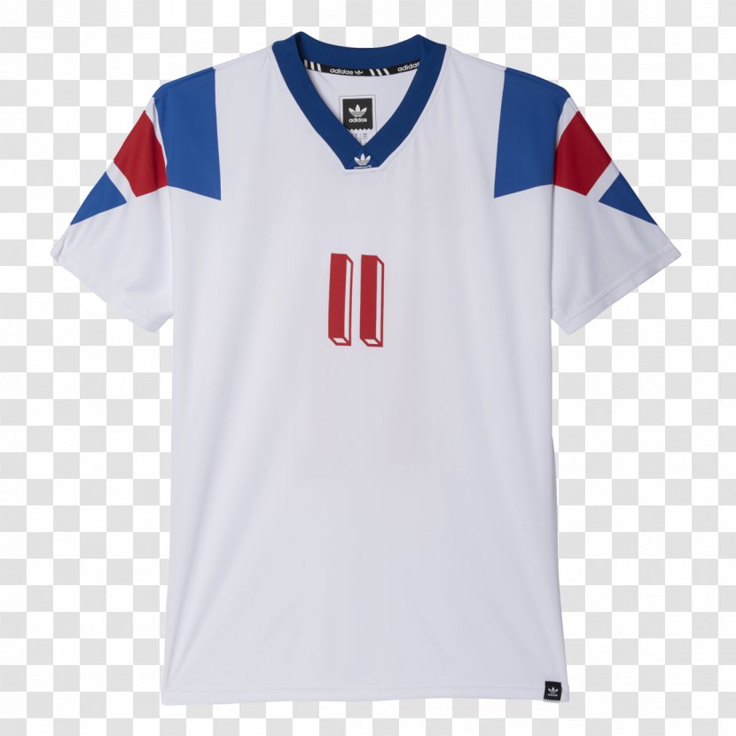 T-shirt France National Football Team Coupe De Adidas Jersey - Collar Transparent PNG