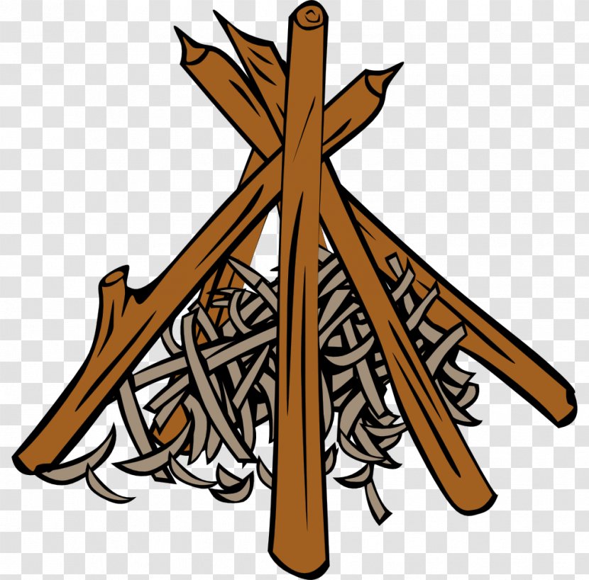 Tipi Campfire Fire Making Clip Art - Symbol - Cooking Pot Transparent PNG