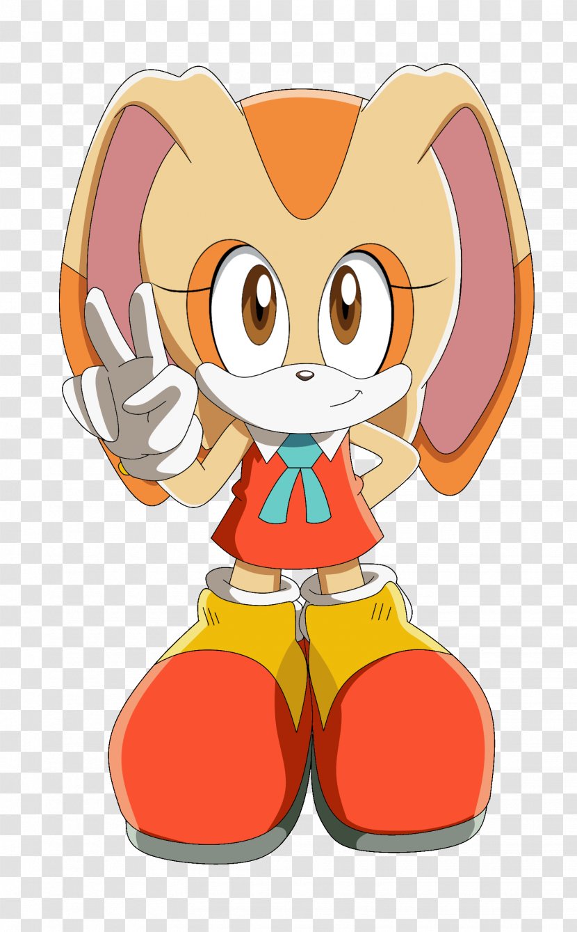 Cream The Rabbit Amy Rose Mother Tails Sonic Hedgehog - Tree Transparent PNG