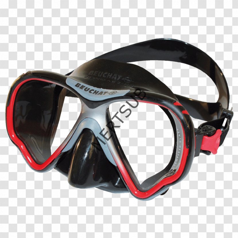 Diving & Snorkeling Masks Beuchat Underwater Wetsuit - Glasses - Mask Transparent PNG