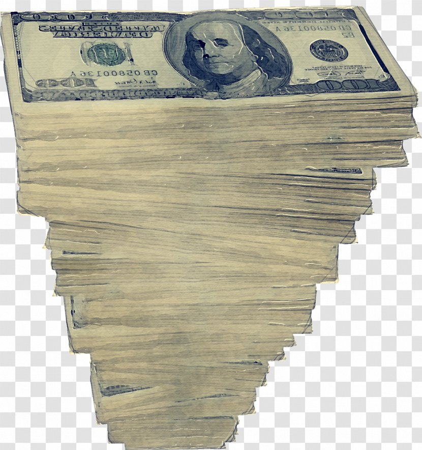 Cash United States Dollar - Money - Banknote Wood Transparent PNG