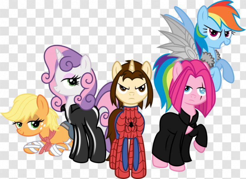 Pony Twilight Sparkle X-Men: Days Of Future Past Spider-Man YouTube - Silhouette - Spider-man Transparent PNG