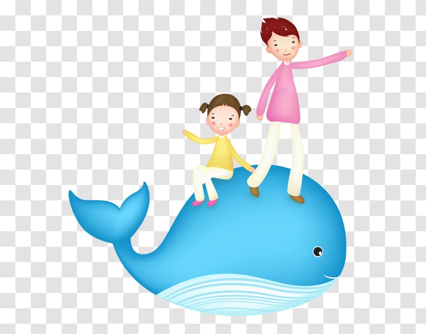 Child - Tree - People On Whale Transparent PNG