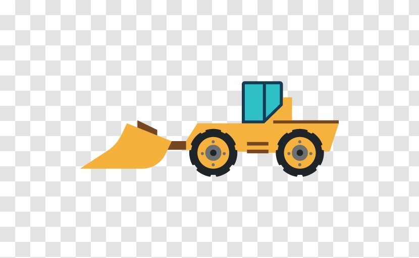 Loader Caterpillar Inc. Architectural Engineering Machine Clip Art - Tractor - Excavator Transparent PNG