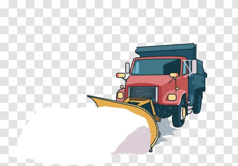 Car Automotive Design Snow - Vecteur - Shovel Transparent PNG