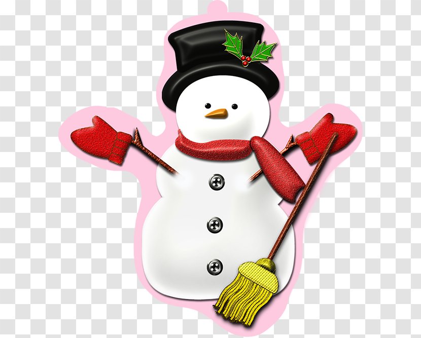 Christmas Day Card Clip Art Illustration Snowman - Bird - Rivet Transparent PNG