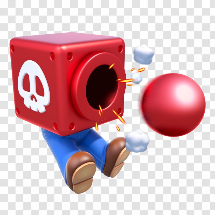 Super Mario 3D World Land Bros. Wii U - Toy - Boxing Transparent PNG