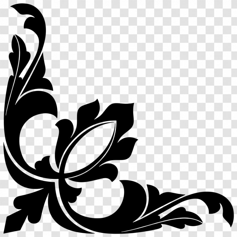 Ornament Art Clip - Flowering Plant - Vector Transparent PNG