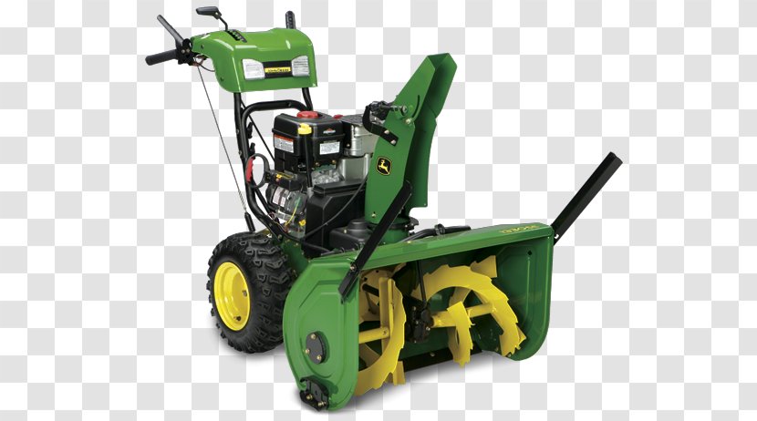 John Deere Snow Blowers Lawn Mowers Tractor Snowplow Transparent PNG