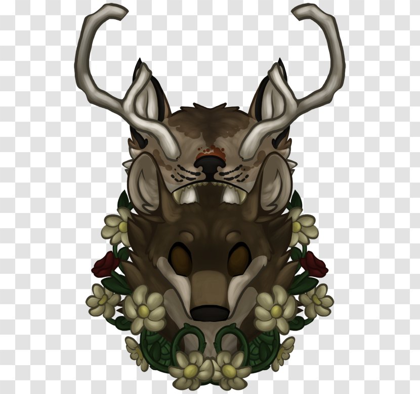 Deer Antler Carnivores Fiction Snout - Carnivoran Transparent PNG