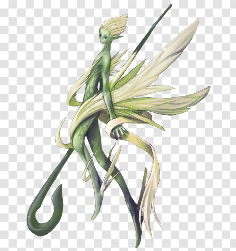 Flowering Plant Insect Stem Legendary Creature - Mythical - Flower Transparent PNG