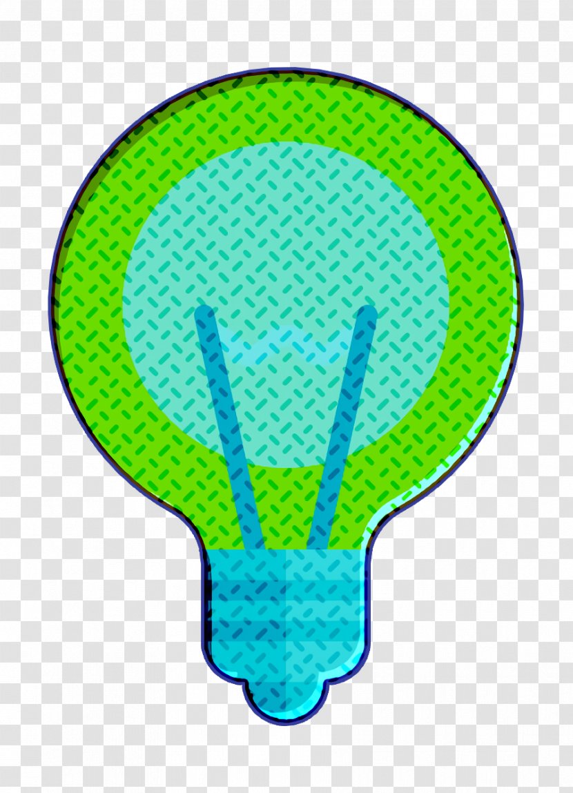 Education Elements Icon Idea Light Bulb - Green Transparent PNG