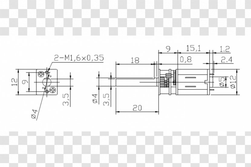 Diode Floor Plan Product Design Technical Drawing - Heart Transparent PNG