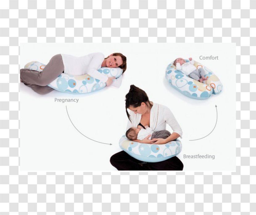 Pillow Breastfeeding Pregnancy Cushion Infant - Cartoon Transparent PNG