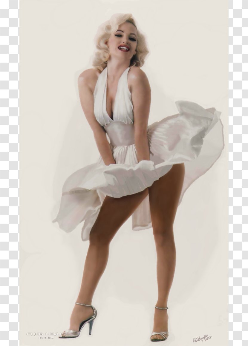 Marilyn Monroe Some Like It Hot Film Female - Cartoon Transparent PNG