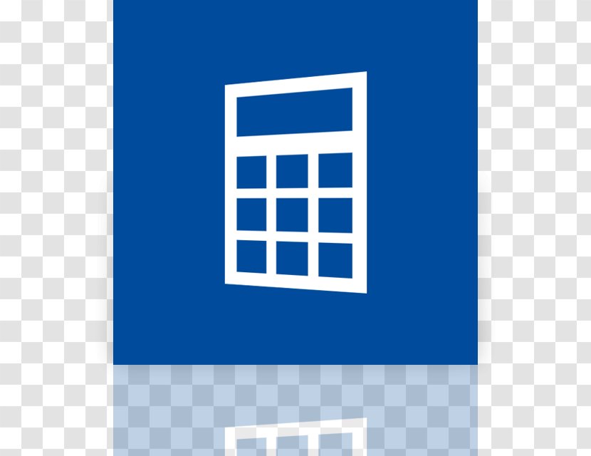 Windows Calculator Metro Scientific - Mobile Phones - Mirror Transparent PNG