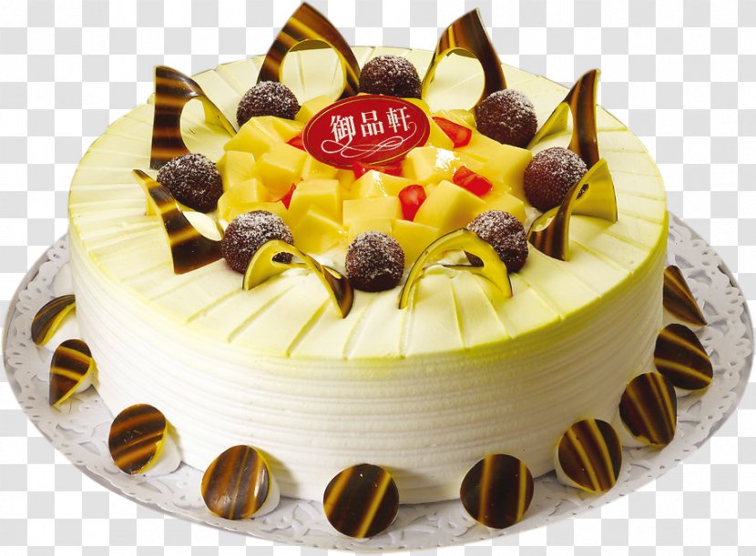 Birthday Cake Icing Chiffon Cream - Series Transparent PNG