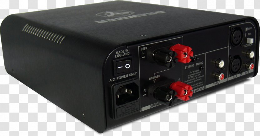 Audio Power Amplifier Electronics Studio Monitor - Recording Transparent PNG