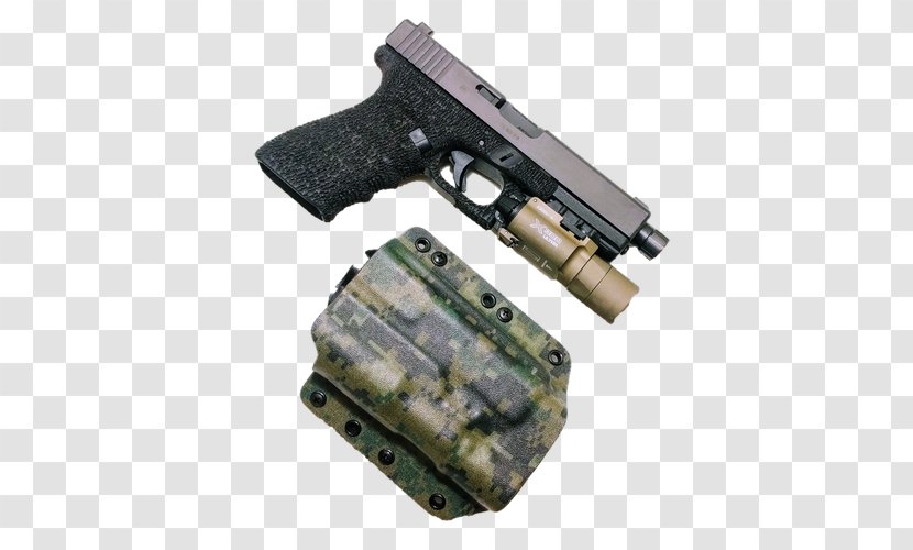 Trigger Gun Holsters Firearm Kydex Ammunition - Hardware Transparent PNG
