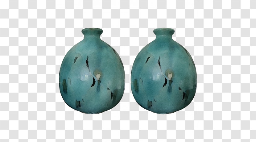 Vase Ceramic Turquoise Microsoft Azure Transparent PNG