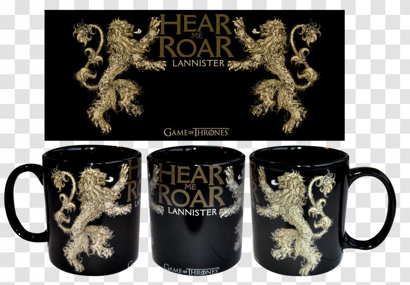Coffee Cup Daenerys Targaryen Mug House Lannister Transparent PNG