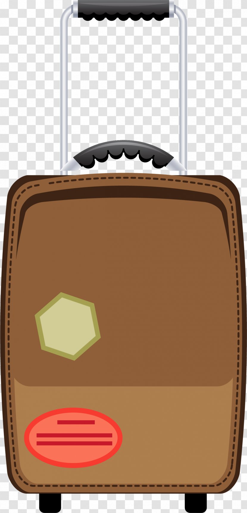 Guilin Suitcase Travel Baggage - Luggage Bags - Brown Tie Box Transparent PNG