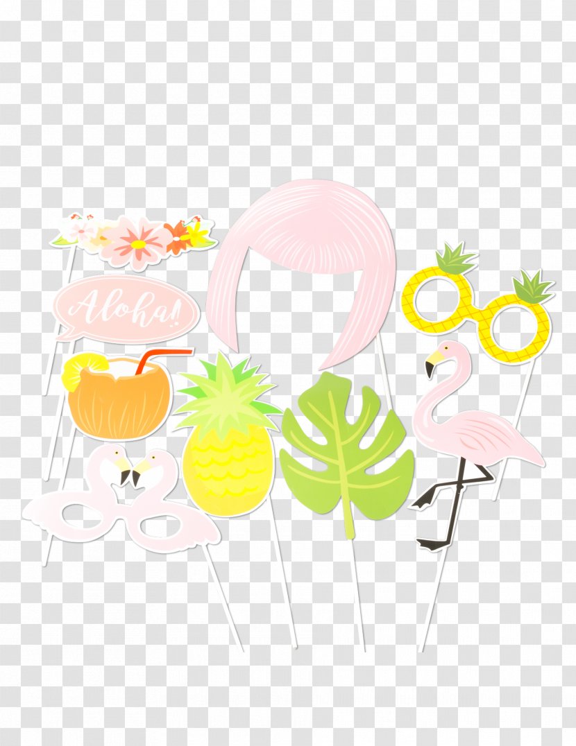 Birthday Party Background - Plant - Yellow Transparent PNG