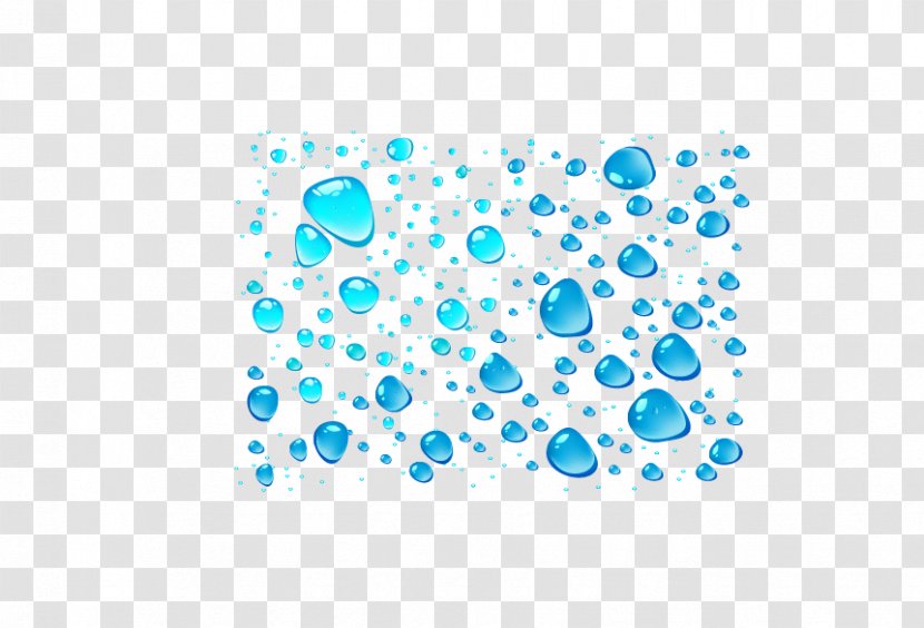 Drop Water - Aqua - Vector Drops Transparent PNG