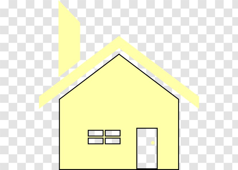 Line Angle House Brand - Yellow Transparent PNG