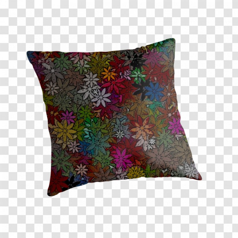 IPhone 5 Throw Pillows Cushion Zazzle - Roses Pattern Transparent PNG