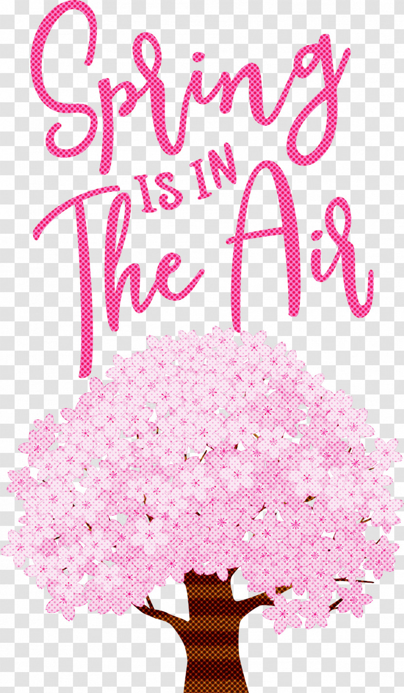 Spring Spring Is In The Air Transparent PNG