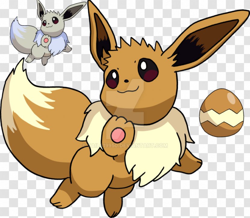 Pokémon X And Y FireRed LeafGreen Pokémon: Let's Go, Pikachu! Eevee! Clip Art - Cartoon - Eevee Transparent PNG