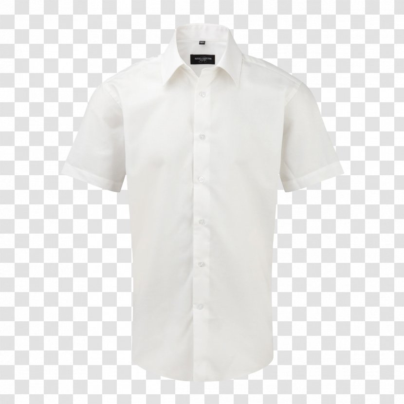 Dress Shirt Oxford White Collar Transparent PNG