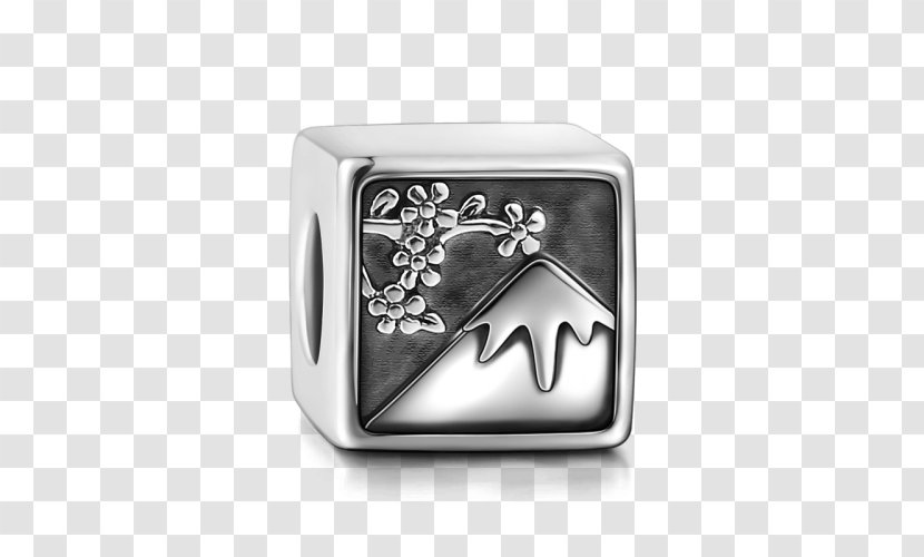 Silver Mount Fuji Charm Bracelet Body Jewellery Transparent PNG