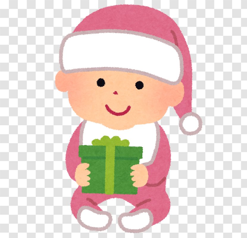 Santa Claus Infant Gift Birth Child - Christmas Elf Transparent PNG