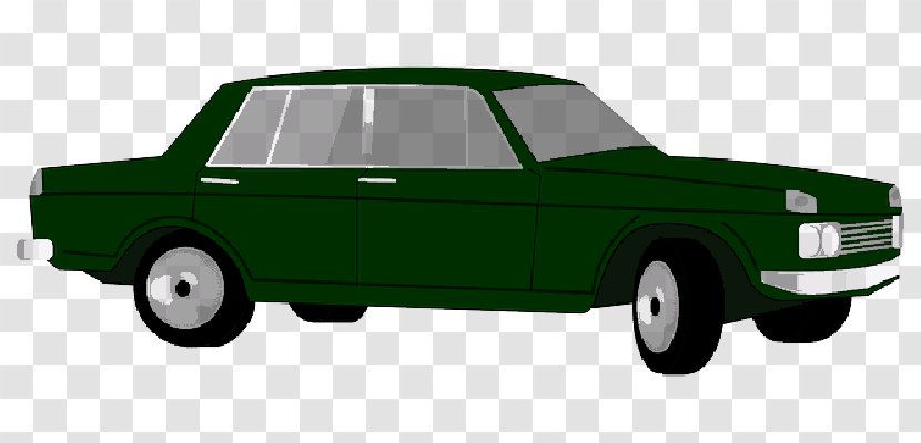 Clip Art: Transportation Car Vector Graphics - Classic - Sedan Transparent PNG