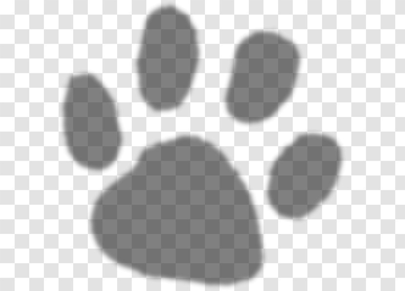 Dog Cat Paw Clip Art - Monochrome Photography Transparent PNG