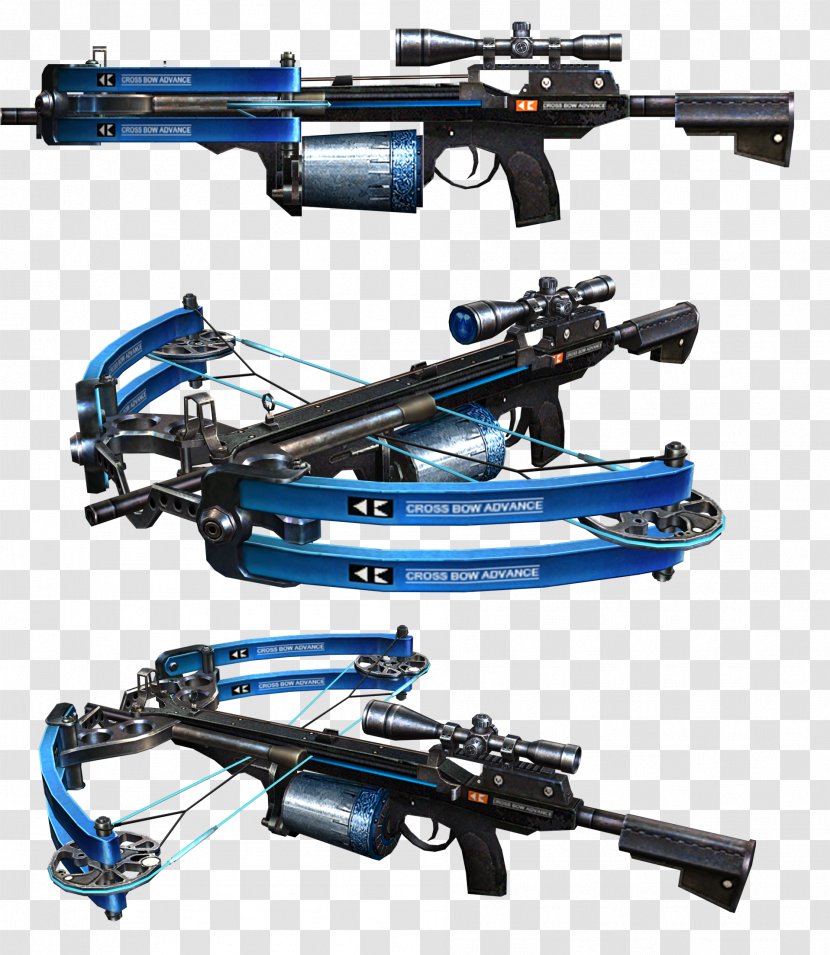 Counter-Strike Online Crossbow Flying Guillotine Weapon - Air Gun - Counter Strike Transparent PNG
