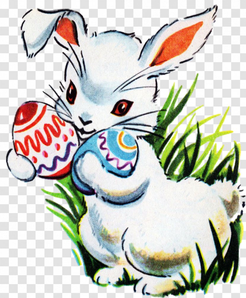 Easter Bunny Illustration Clip Art Whiskers - Alphabet Transparent PNG