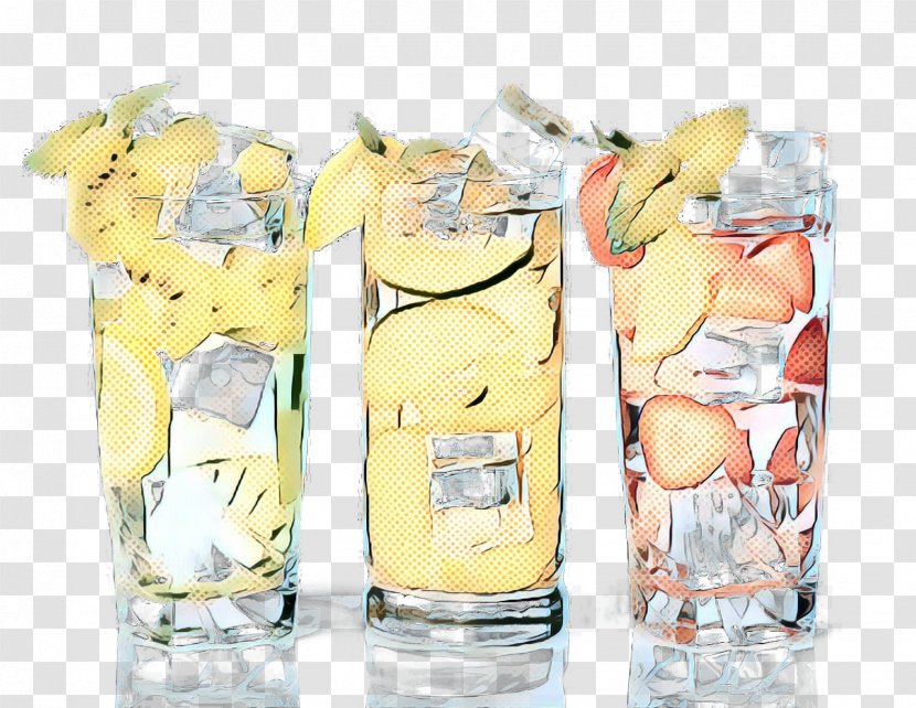 Yellow Drink - Flavor - Highball Glass Drinkware Transparent PNG