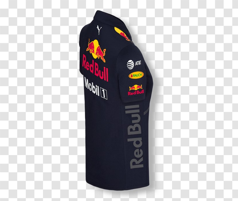 Red Bull Racing 2018 FIA Formula One World Championship T-shirt GmbH - Max Verstappen Transparent PNG
