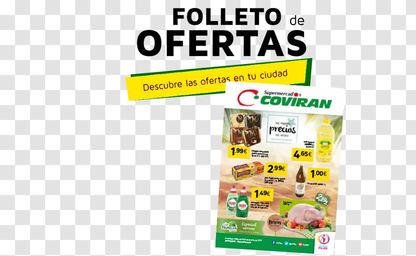 Supermarket Coviran Supermercados Burgos Granada Portugal - Folleto Transparent PNG