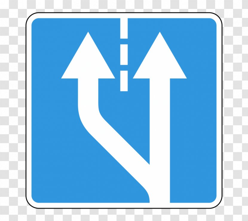 Traffic Sign Lane Bildtafel Der Verkehrszeichen In Russland Road - Pedestrian Transparent PNG
